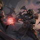 A group of warriors and mages charge into battle as seen in Diablo Immortal.